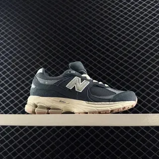 New Balance 2002R Navy Suede and Mesh Lifestyle Sneakers
