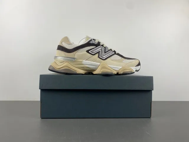 New Balance 9060 Beige Marrom Tênis Chunky 15