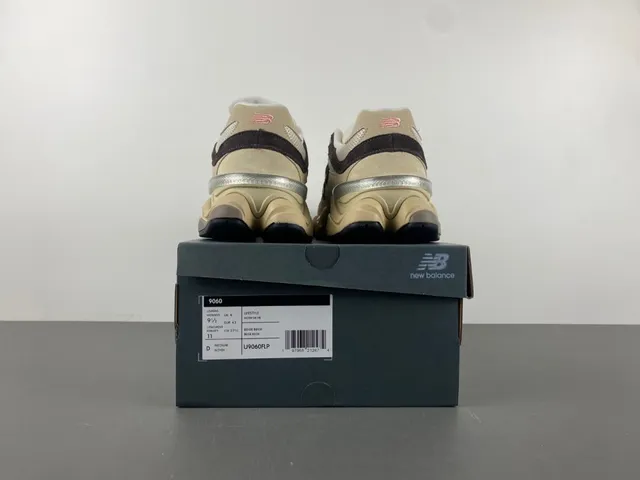New Balance 9060 Beige Marrom Tênis Chunky 17