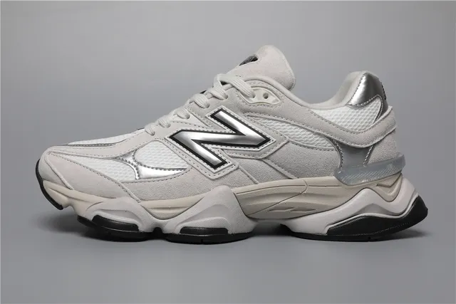 New Balance 9060 cinza branco preto tênis chunky 9