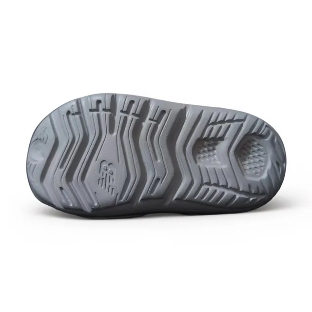 New Balance Bege Branco Dedo Aberto Dupla Alça Velcro Sandálias Casual 9