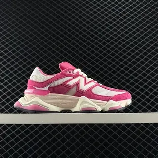 New Balance NB9060 Pink and Cream Chunky Sneakers