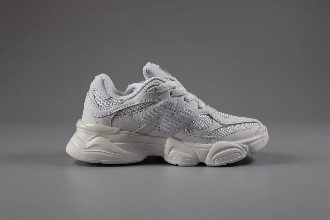 New Balance Rose Beige Semelle médiane stratifiée Tissu-Synthétique Supérieur Baskets chunky 12