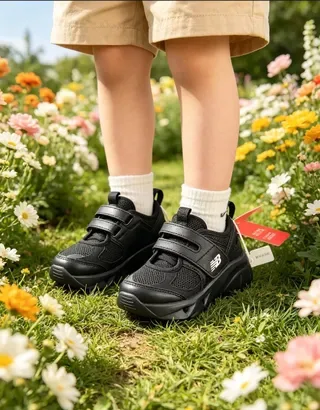 New Balance Prata Preto Fechamento Velcro Corrediça Superior Malha Metálica Tênis Lifestyle 14