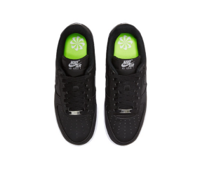 Nike Air Force 1 Black and White Lifestyle Sneakers 4