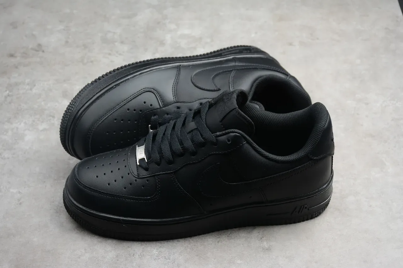 Nike Air Force 1 Black Lifestyle Sneakers 9