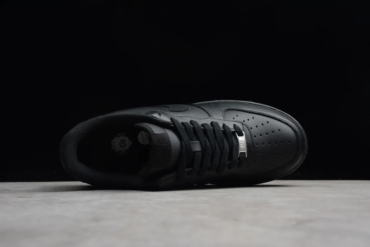 Nike Air Force 1 Black Lifestyle Sneakers 12