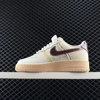 Nike Air Force 1 Low भेज मारून पिक्सेलेटेड लाइफस्टाइल स्नीकर