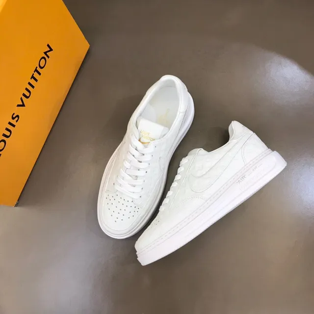 Nike Air Force 1 Monochrome White Lifestyle Sneakers 4