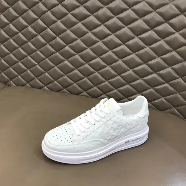 Nike Air Force 1 Monochrome White Lifestyle Sneakers 5
