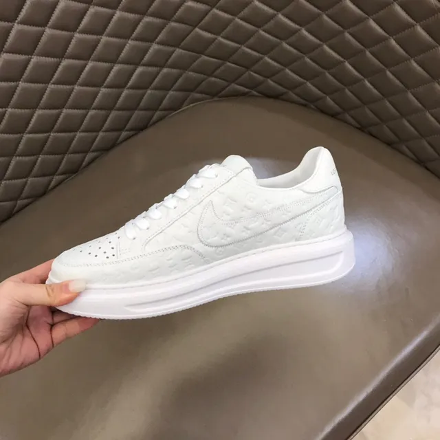 Nike Air Force 1 Monochrome White Lifestyle Sneakers 7