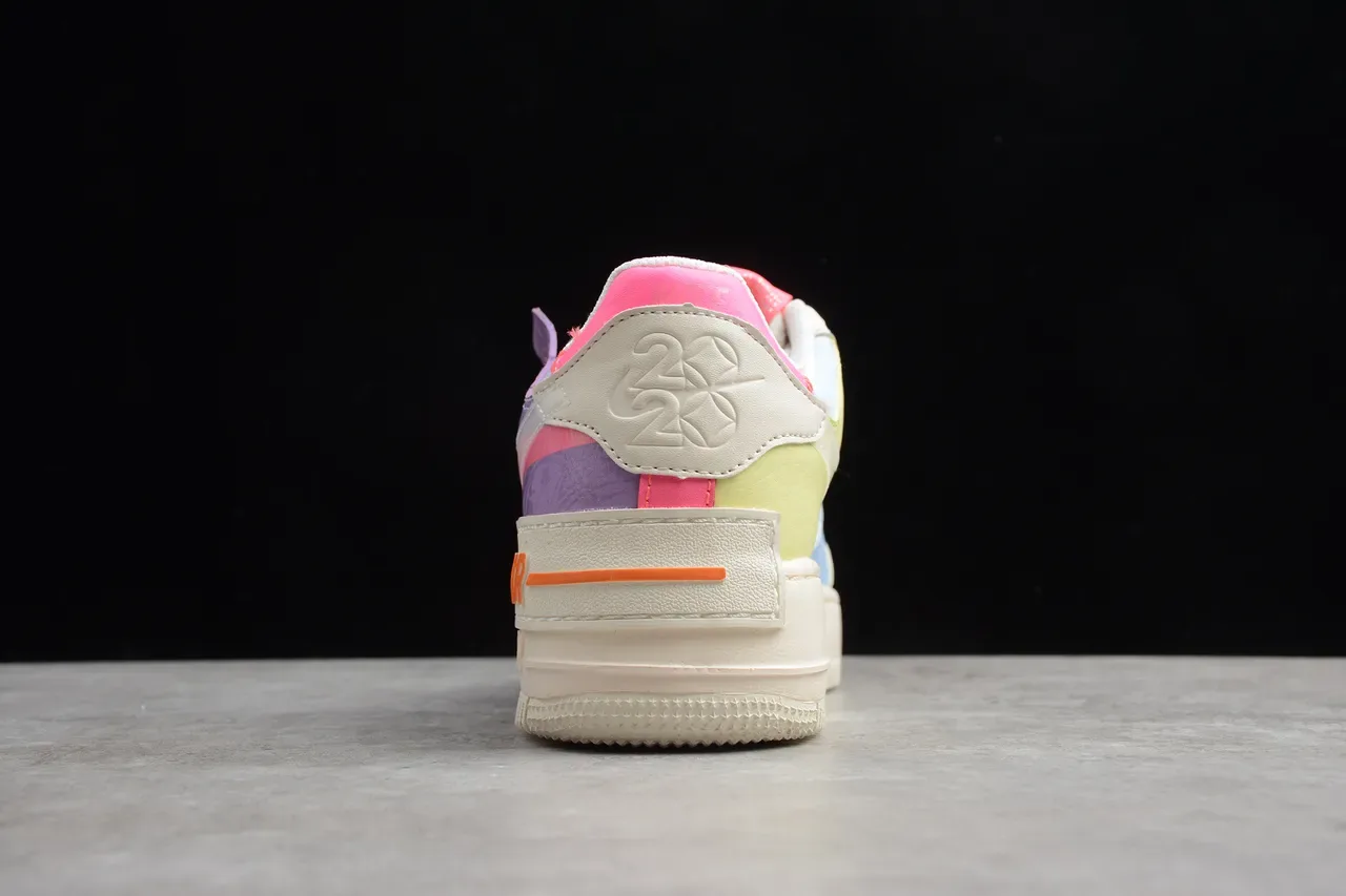 Nike Air Force 1 Shadow Multicolor Plataforma Zapatillas Lifestyle 12