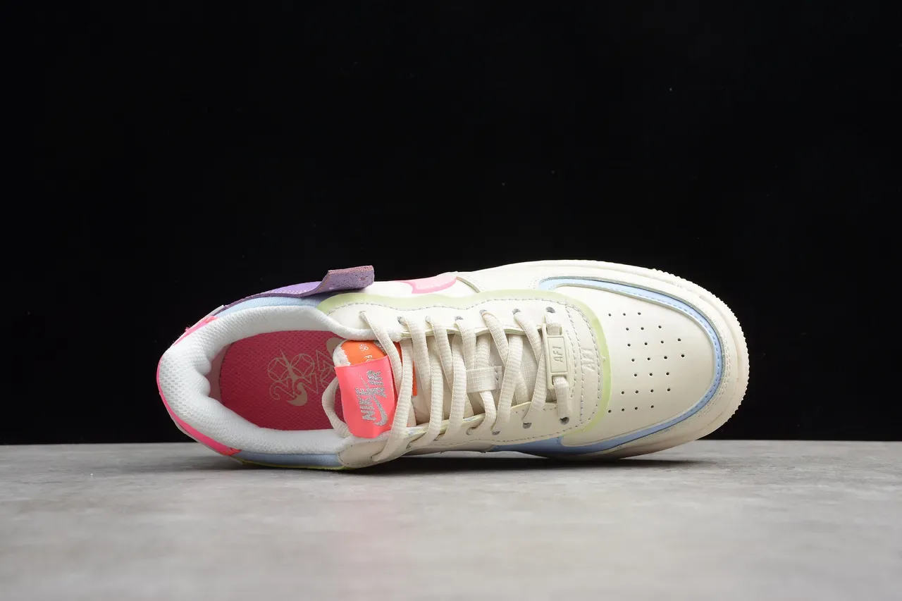 Nike Air Force 1 Shadow Multicolor Plataforma Zapatillas Lifestyle 14