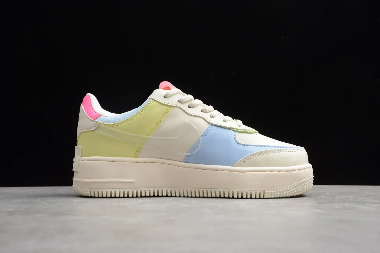Nike Air Force 1 Shadow Multicolor Plataforma Zapatillas Lifestyle 15