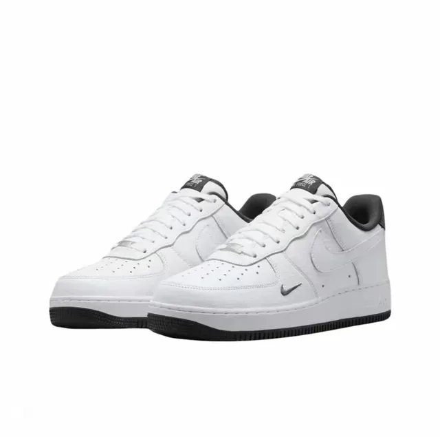 Nike Air Force 1 White and Black Lifestyle Sneakers 2