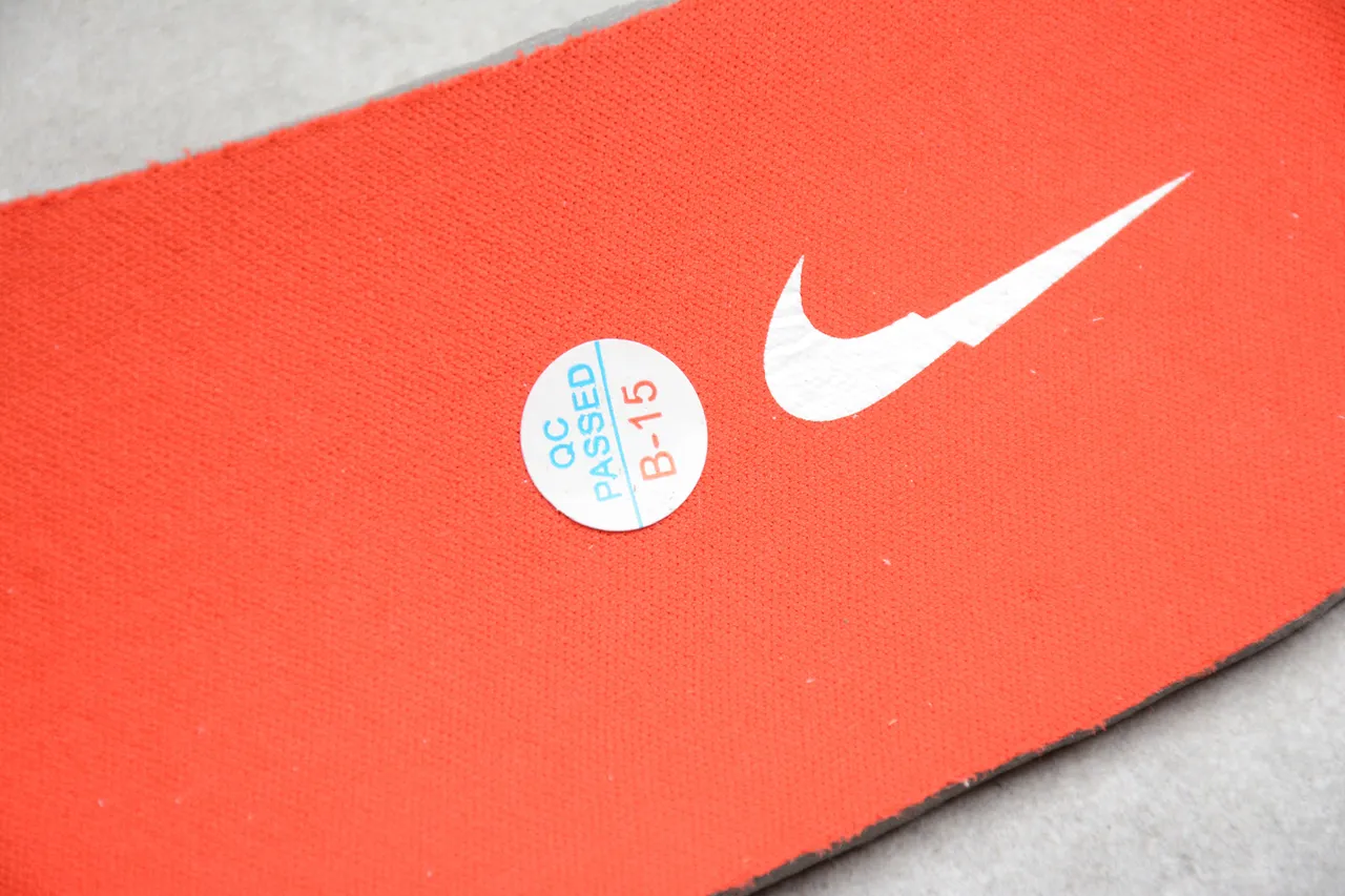Nike Air Force 1 White Beige Orange Lifestyle Sneakers 5
