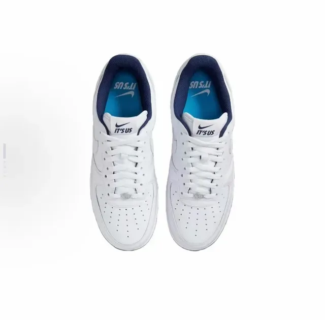 Nike Air Force 1 Branco Marinho Tênis Lifestyle 5