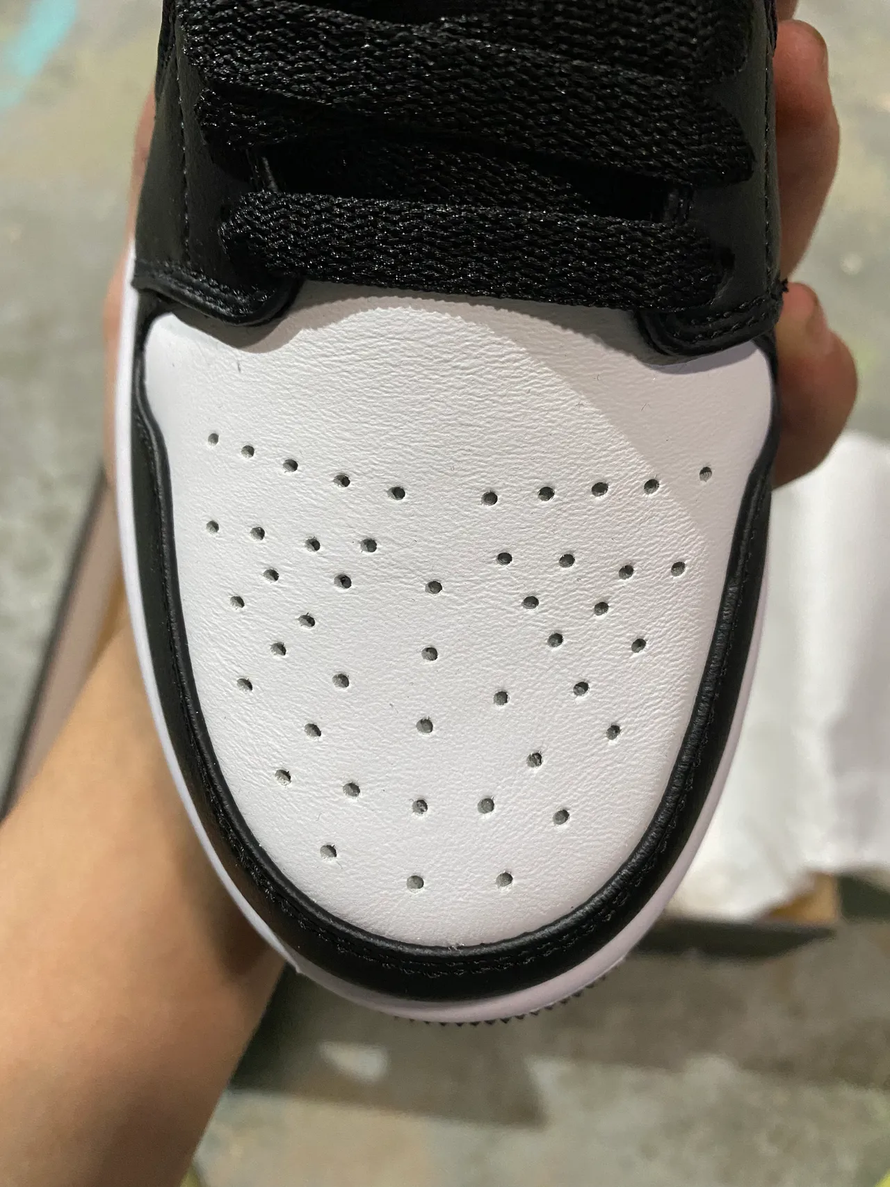 Nike Air Jordan 1 Low Black Red White Lifestyle Sneakers 3