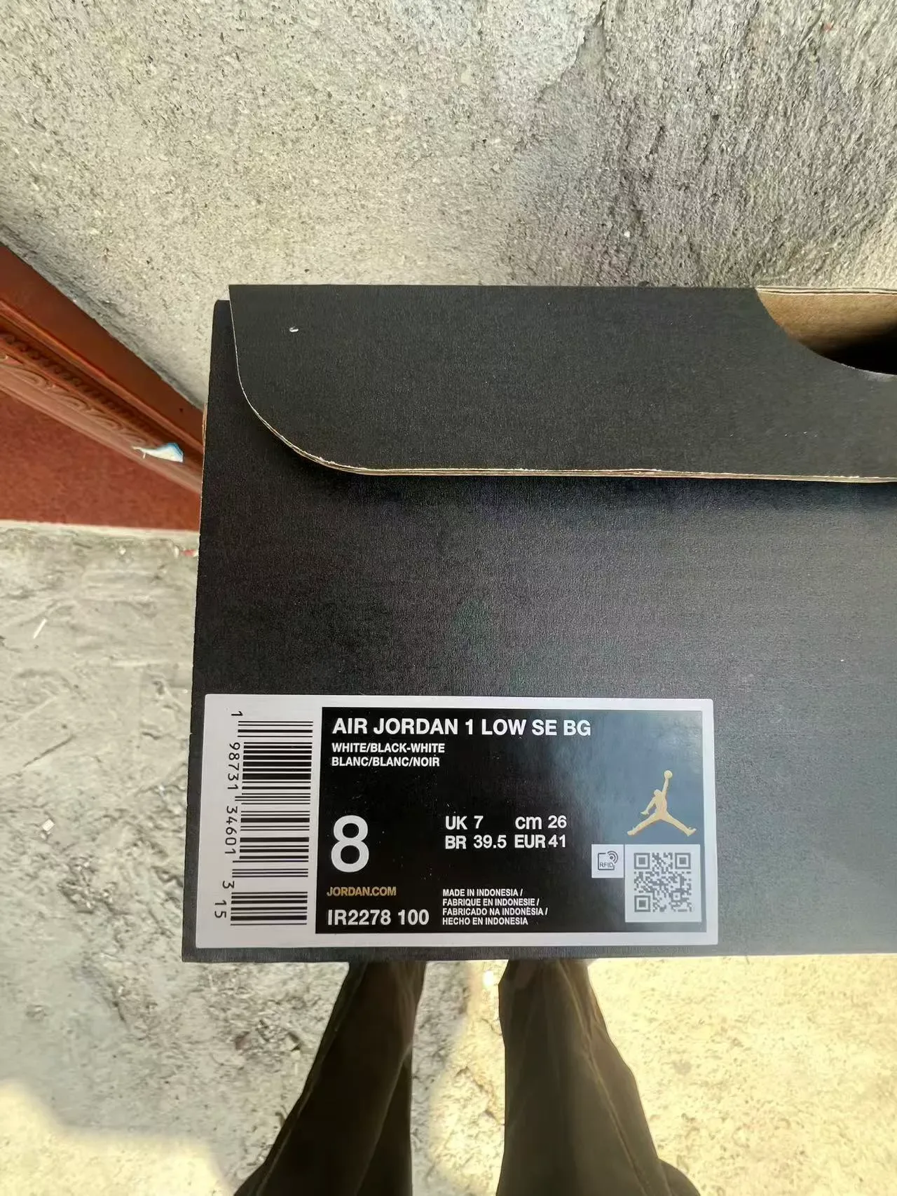 Nike Air Jordan 1 Low Prata Metálica Preto Tênis Lifestyle 10