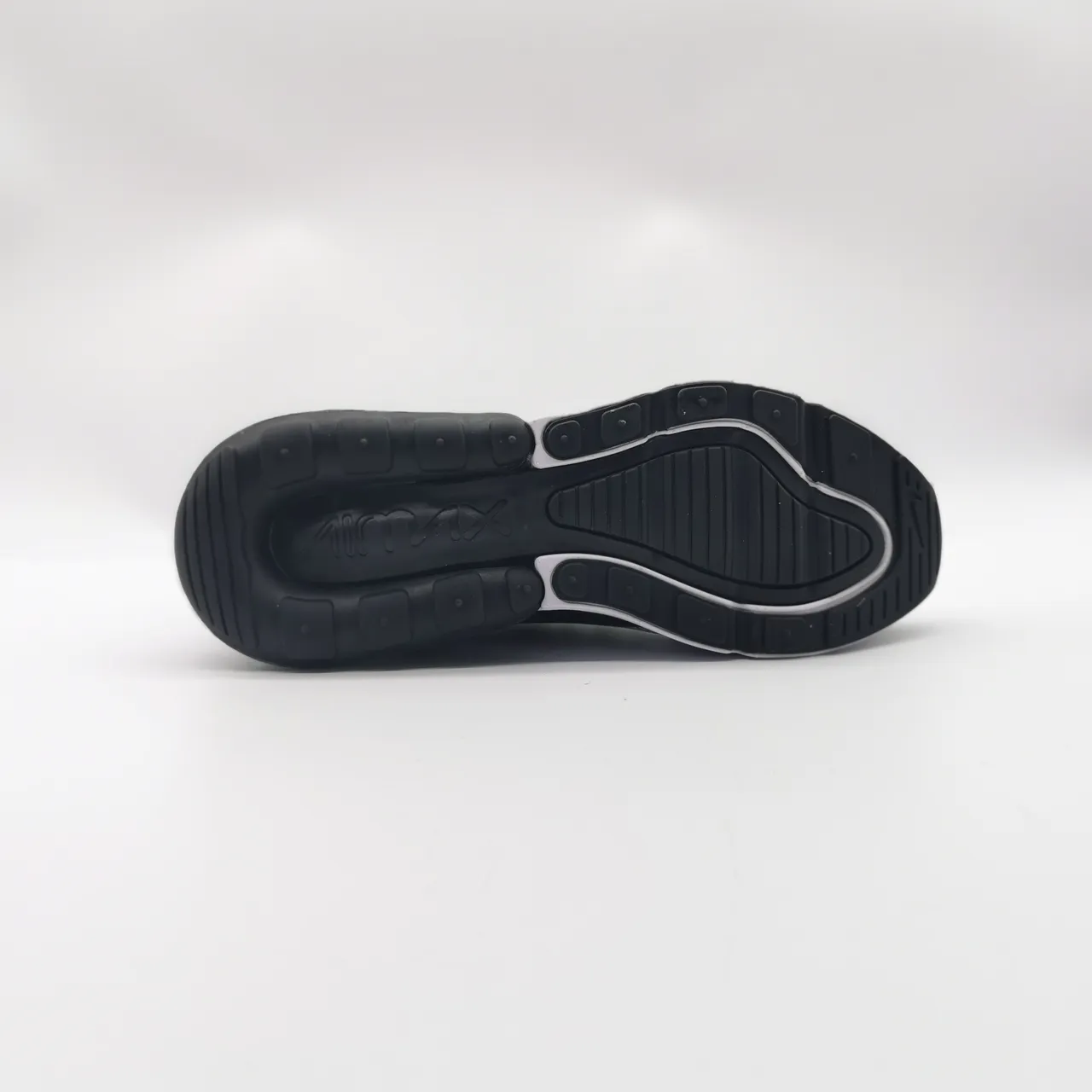 Nike Air Max 270 White Black Gold Lifestyle Sneakers 3