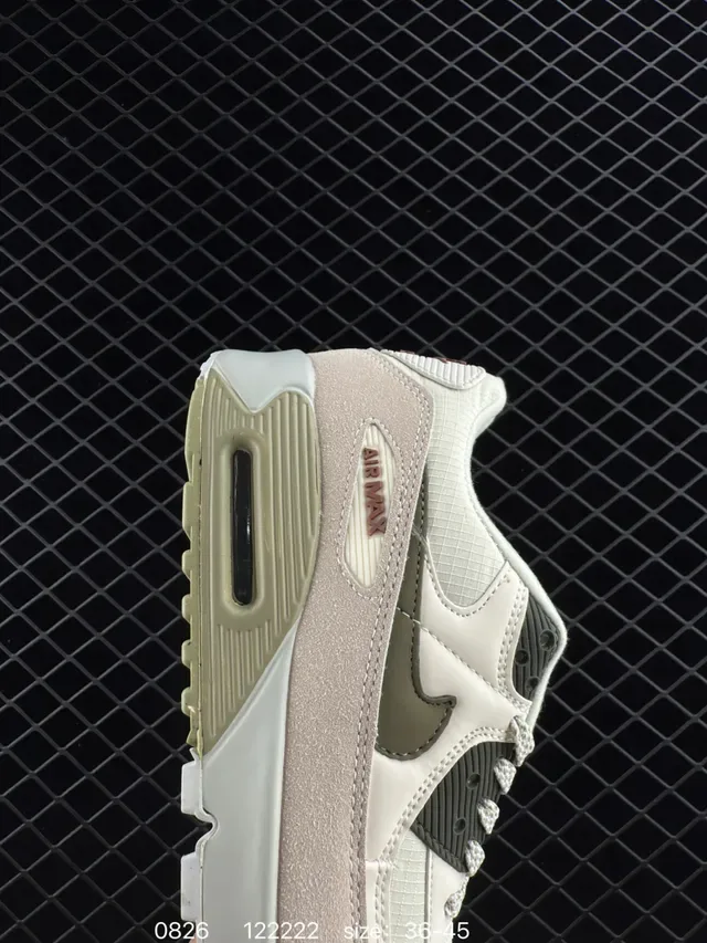 Nike Air Max 90 Beige Olive Lifestyle Sneakers 4