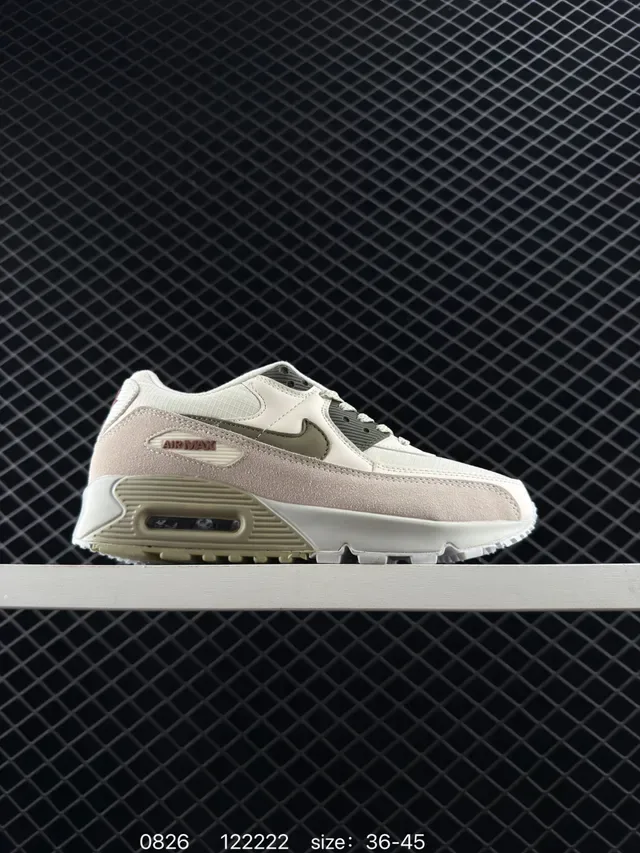 Nike Air Max 90 Beige Olive Lifestyle Sneakers 5
