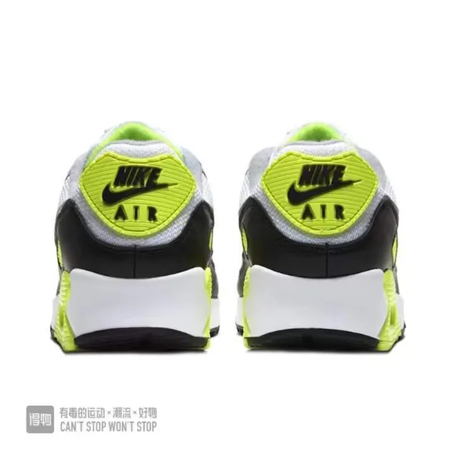 Nike Air Max 90 Neon Yellow Green Lifestyle Sneakers 4