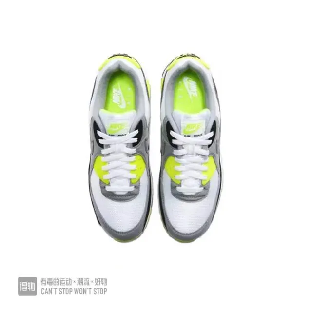 Nike Air Max 90 Neon Yellow Green Lifestyle Sneakers 5