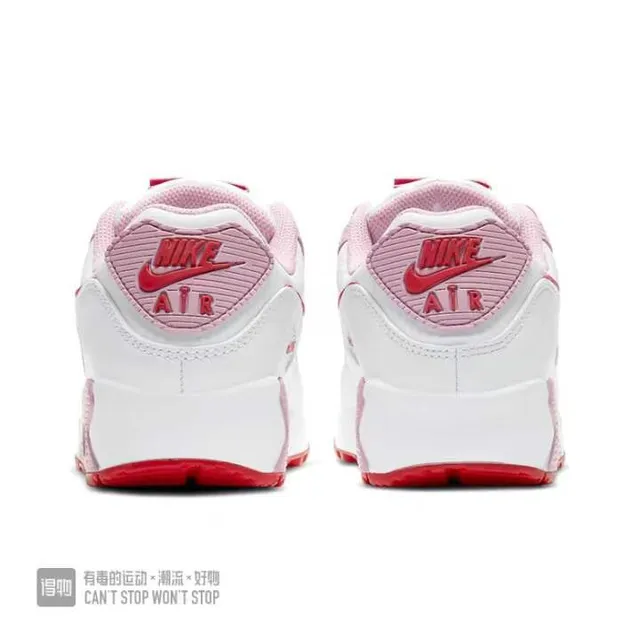 Nike Air Max 90 White Pink Red Lifestyle Sneakers 3