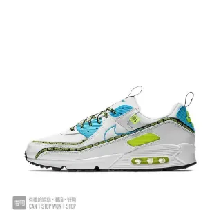 Nike Air Max 90 Worldwide White Blue Lime Lifestyle Sneakers