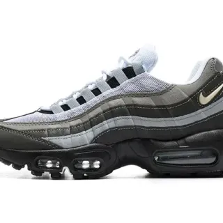 Nike Air Max 95 Black Gray Gold Lifestyle Sneakers