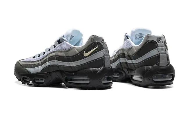 Nike Air Max 95 Noir Gris Or Lifestyle Sneakers 3