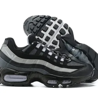 Nike Air Max 95 Black Gray Lifestyle Sneakers
