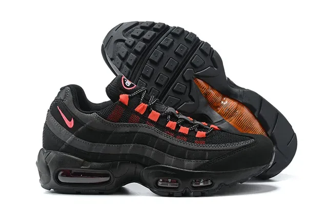 Nike Air Max 95 Black Gray Lifestyle Sneakers 10