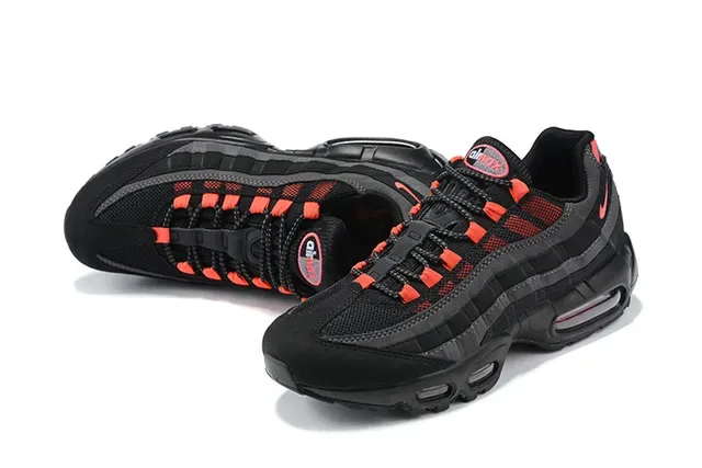 Nike Air Max 95 Black Gray Lifestyle Sneakers 11