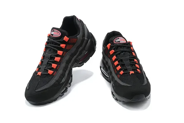 Nike Air Max 95 Black Gray Lifestyle Sneakers 12