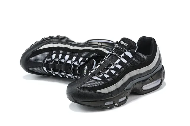 Nike Air Max 95 Black Gray Lifestyle Sneakers 16