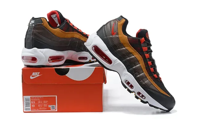 Nike Air Max 95 Black Gray Lifestyle Sneakers 19