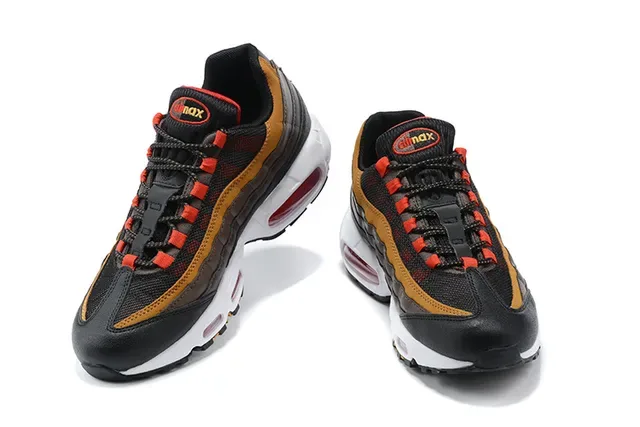 Nike Air Max 95 Black Gray Lifestyle Sneakers 23