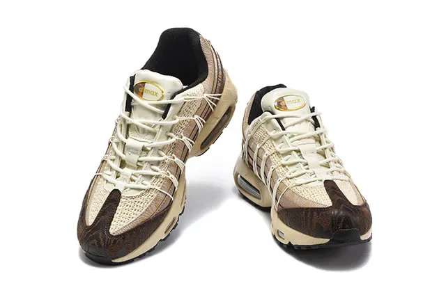 Nike Air Max 95 Brown Beige Gray Black Lifestyle Sneakers 3