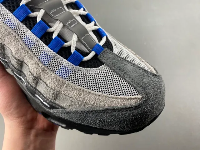 Nike Air Max 95 Gray Blue Black Lifestyle Sneakers 2