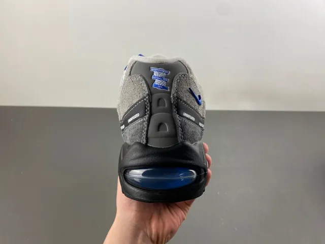 Nike Air Max 95 Gray Blue Black Lifestyle Sneakers 4