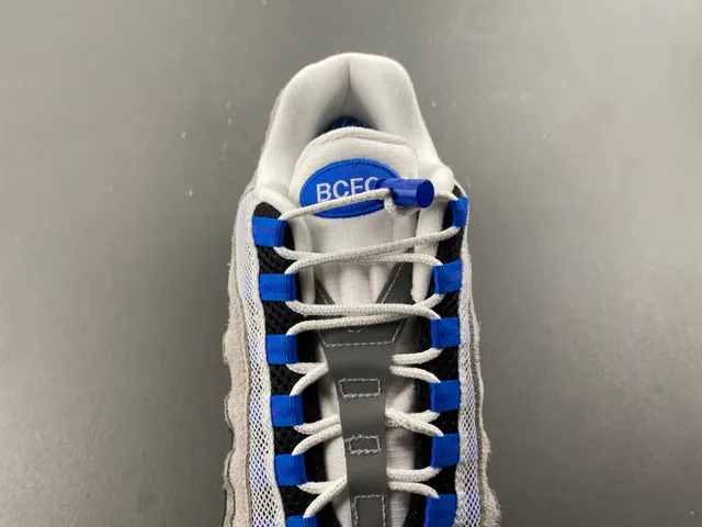 Nike Air Max 95 Gray Blue Black Lifestyle Sneakers 6