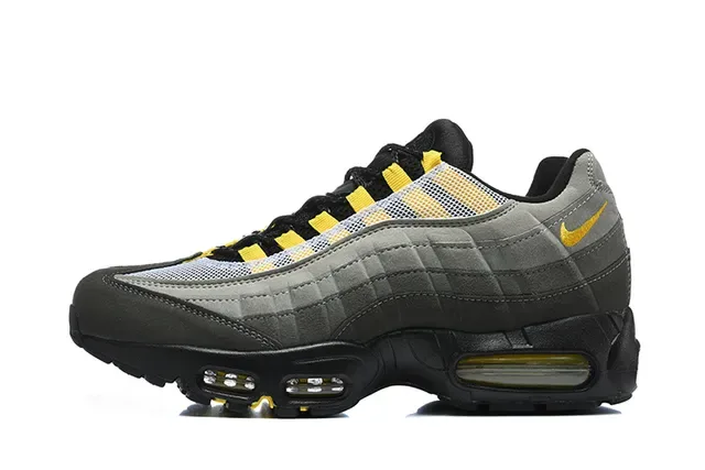 Nike Air Max 95 Pixel Green Black Purple Lifestyle Sneakers 11