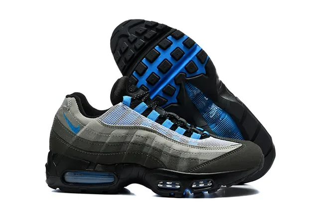 Nike Air Max 95 Pixel Green Black Purple Lifestyle Sneakers 19