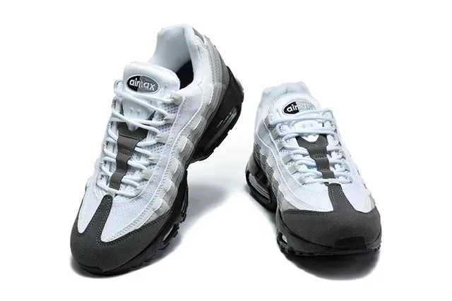 Nike Air Max 95 Pixel Green Black Purple Lifestyle Sneakers 22