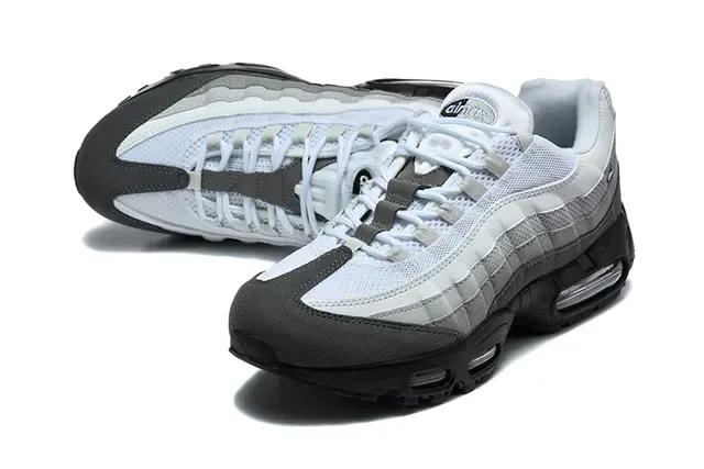 Nike Air Max 95 Pixel Green Black Purple Lifestyle Sneakers 24