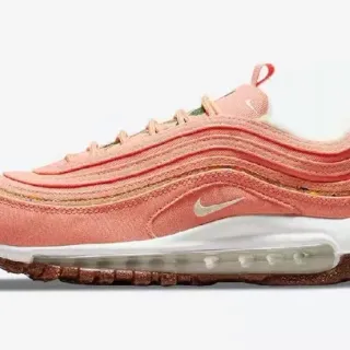 Nike Air Max 97 Coral Glitter Lifestyle Sneakers