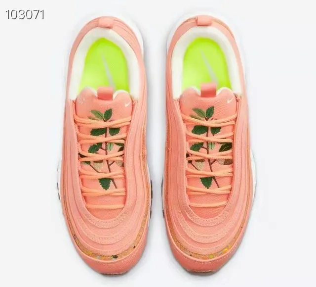 Nike Air Max 97 Coral Glitter Lifestyle Sneakers 2