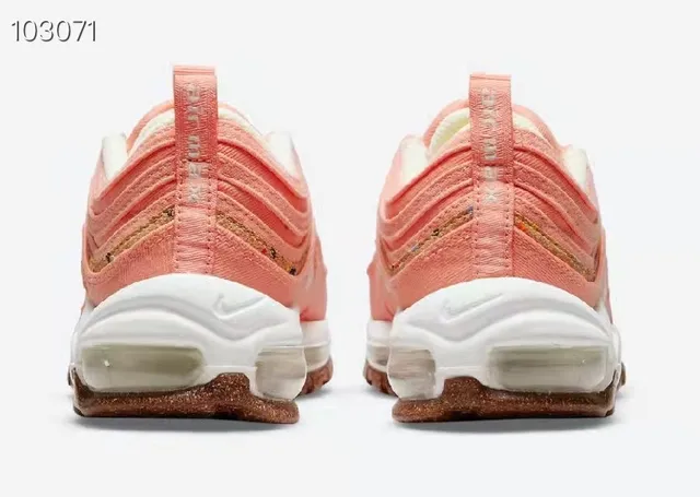 Nike Air Max 97 Coral Glitter Lifestyle Sneakers 3